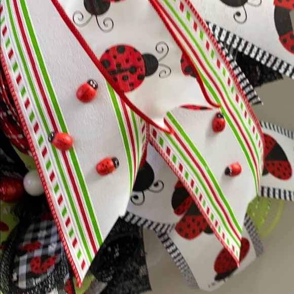 Ladybug wreath